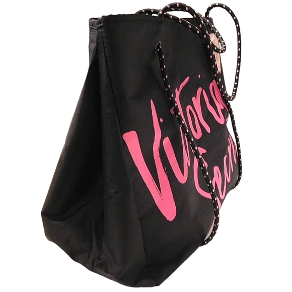 NWT Victoria’s Secret Wicked Signature Beach Rope Drawstring Tote Bag Travel - Picture 2 of 9